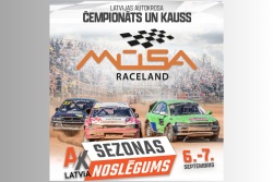 Autocross Championship in Bauska town Bauskas TIC